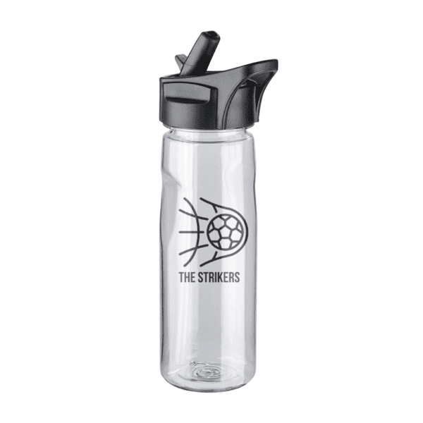 Promotional product carousel: Image 13 - Sports Bottle 600ml in clear with branding. Click to view more branded promotional products.